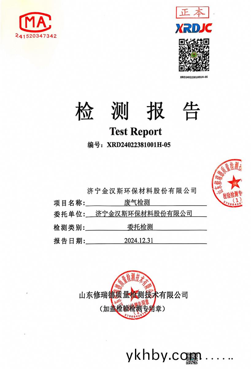 檢測報(bao)告（2024.12.31）